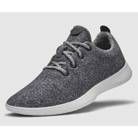 AllBirds Merino Wool running shoes Natural Gray Mens Sz 10 - Picture 1 of 10